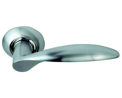Accessories for interior doors. Selection of handles and locks.